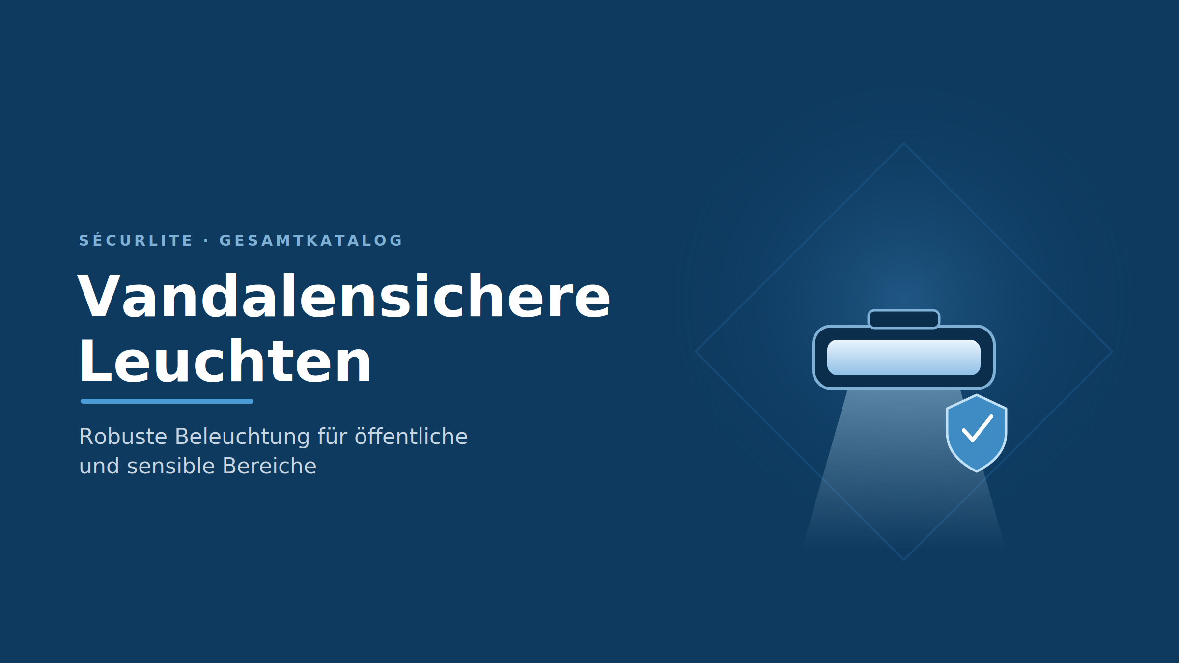 Vandalensichere Leuchten von Sécurlite: robuste Beleuchtung für öffentliche und sensible Bereiche Vandalensichere Leuchten von Sécurlite: robuste Beleuchtung für öffentliche und sensible Bereiche